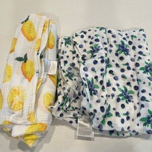 Little Unicorn Muslin Swaddle Blankets